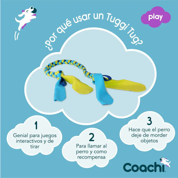 Training toy Coachi TUGGI TUG Blue - Домашни Животни<<<Дом Градина<<<BigBuy&&&Играчки<<<Домашни Животни<<<Дом