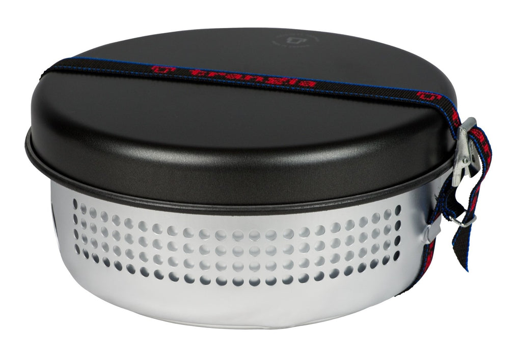 Camping set with alcohol stove Trangia Stove 37-5 UL/BL, black