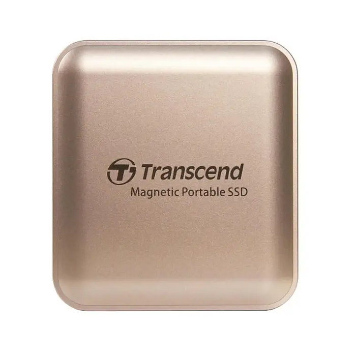 Transcend 1TB External SSD ESD420G USB 20Gbps Type C Magsafe Champagne Gold - SSD дискове<<<Transcend памети и