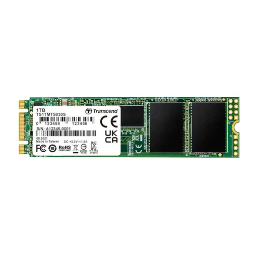 Transcend 1TB M.2 2280 SSD SATA3 B + M Key TLC - SSD дискове<<<Transcend памети и аксесоари<<<TRANSCEND<<<PolyComp