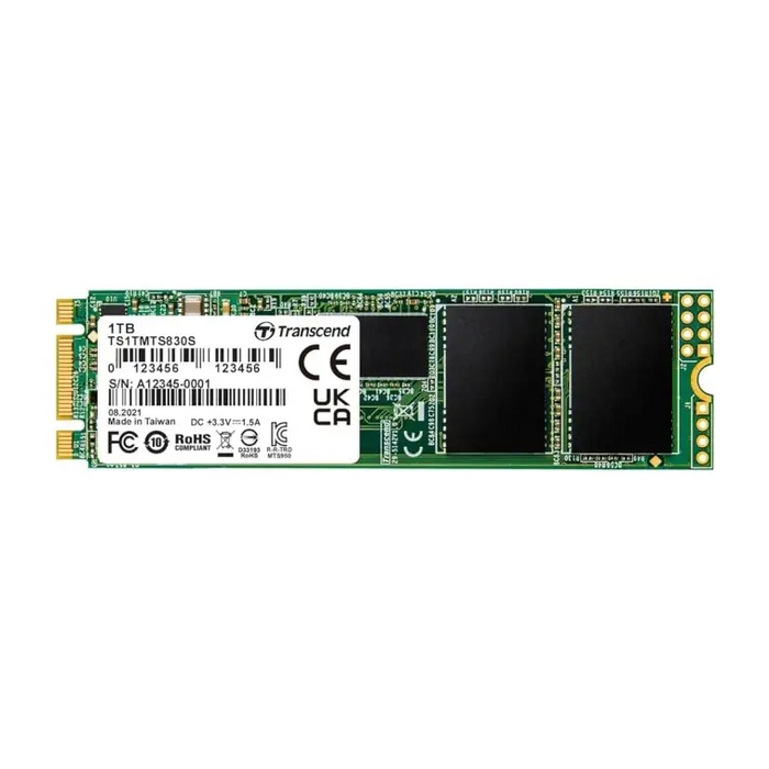 Transcend 1TB M.2 2280 SSD SATA3 B + M Key TLC - SSD дискове<<<Transcend памети и аксесоари<<<TRANSCEND<<<PolyComp