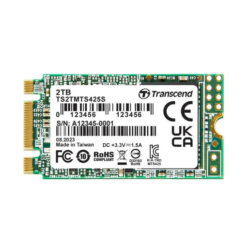 Transcend 2TB M.2 2242 SSD SATA3 B + M Key TLC - SSD дискове<<<Transcend памети и аксесоари<<<TRANSCEND<<<PolyComp