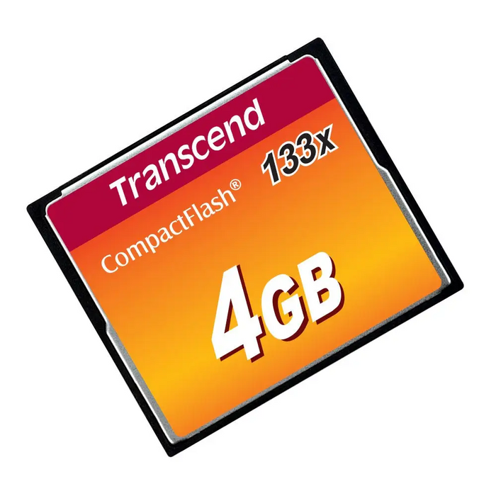 Transcend CompactFlash 133x 4GB