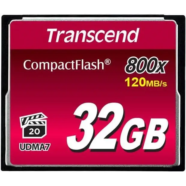 Transcend CompactFlash 800x 32GB