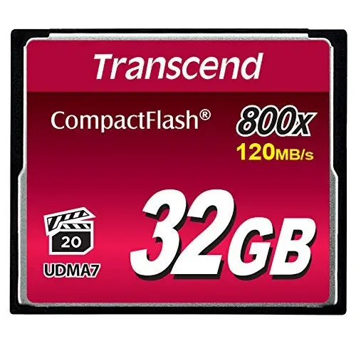 Transcend CompactFlash 800x 32GB