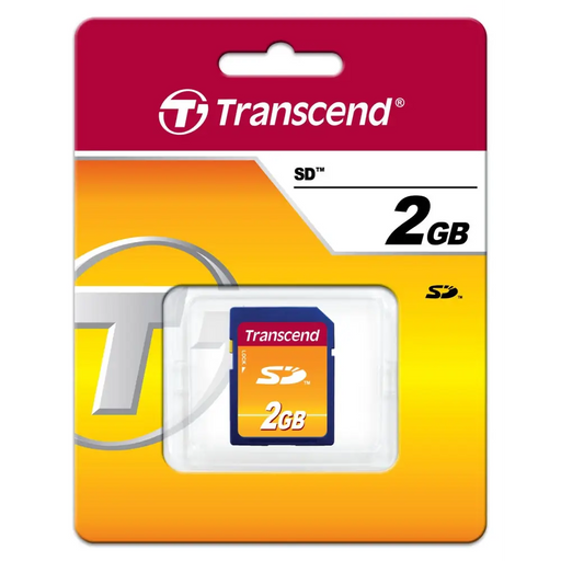 Transcend SD Card Secure Digital 2GB