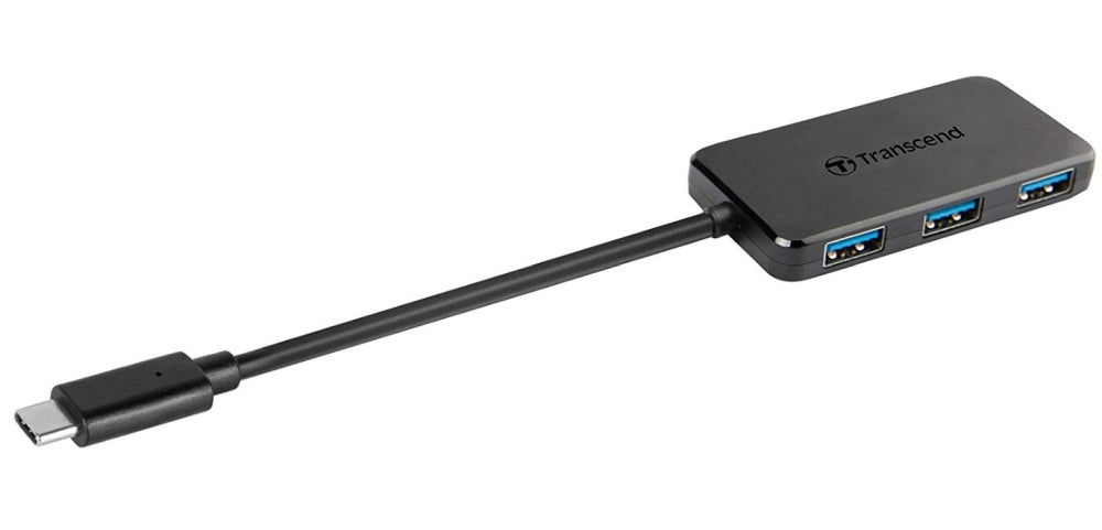 Transcend 4-Port HUB, USB 3.1 Gen 1, Type C