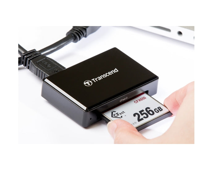 Transcend CFast Card Reader, USB 3.0/3.1 Gen 1
