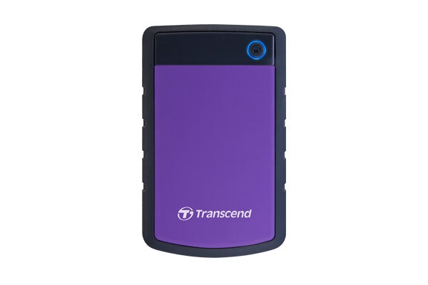 Transcend 2TB, 2.5" Portable HDD, StoreJet H3, Purple, Anti-shock