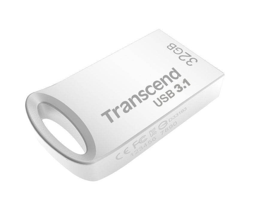 Transcend 32GB JETFLASH 710, USB 3.1, Silver Plating