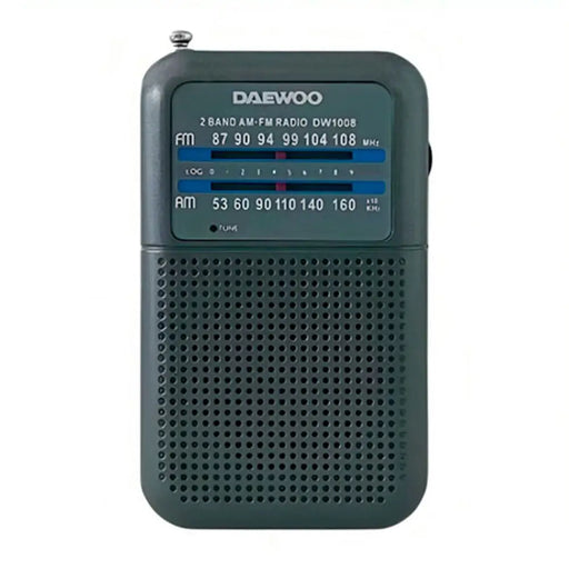 Transistor Radio Daewoo FM Black Retro - Електроника Звук<<<Компютри| Електроника<<<BigBuy&&&CD радио<<<Електроника