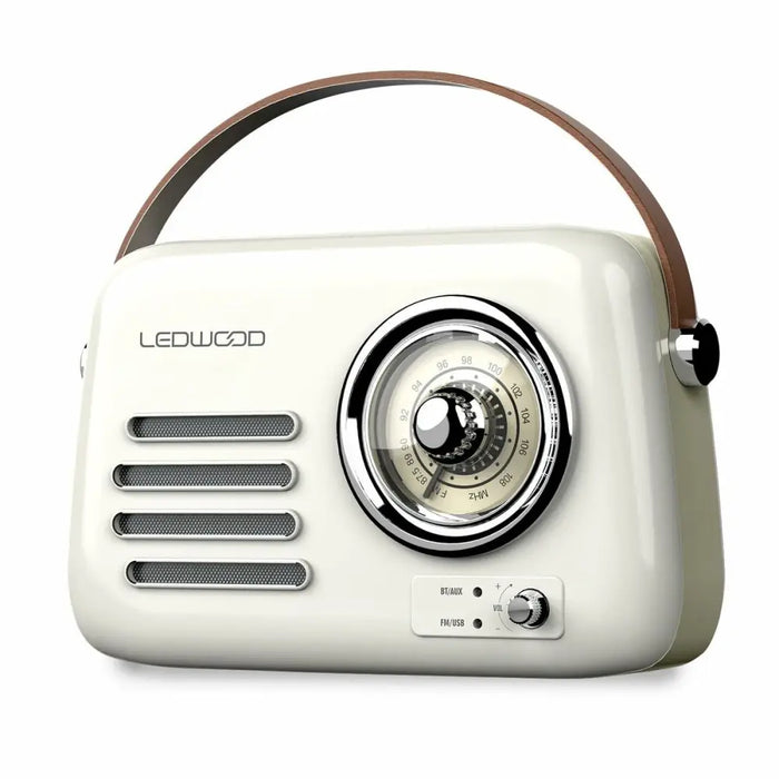 Transistor Radio Ledwood ALMA BLANCO White 30 W - Електроника Звук<<<Компютри| Електроника<<<BigBuy&&&Блутут