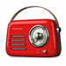 Transistor Radio Ledwood ALMA RED Red 30 W - CD радио<<<Електроника Звук<<<Компютри| Електроника<<<BigBuy