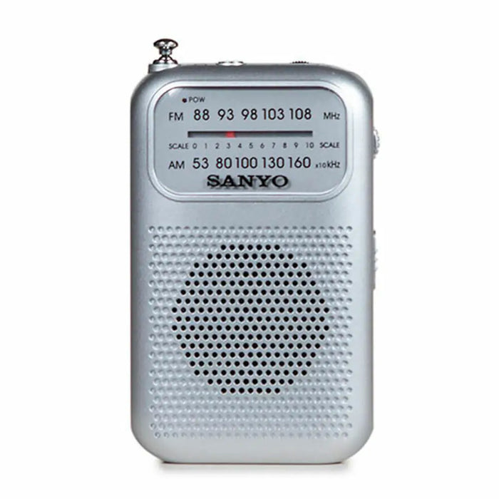 Transistor Radio Sanyo AM/FM Silver - Електроника Звук<<<Компютри| Електроника<<<BigBuy&&&CD радио<<<Електроника