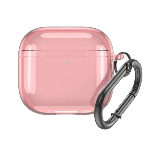 Transparent Case for Airpods 4 - Pink - Cell phone cases and covers<<<HurtelXML