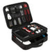Travel bag with organizer for cables / electronics M Matein 1225 Black - Bags cases backpacks<<<IT