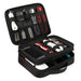 Travel bag with organizer for cables / electronics M Matein 1225 Black - Bags cases backpacks<<<IT