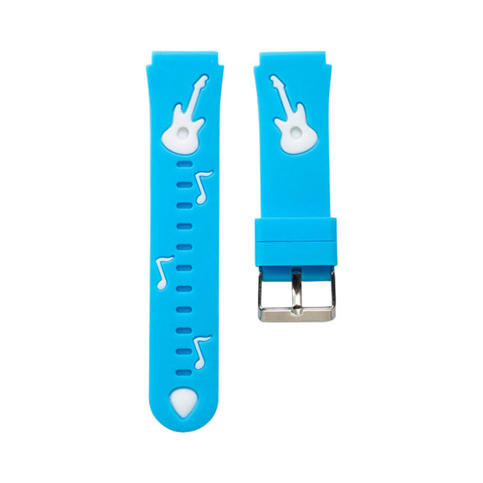 SILICONE STRAP TRENDER Kids KDGTBL 20 MM BLUE