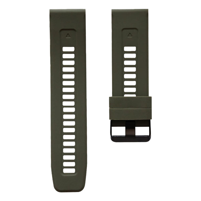 SILICONE STRAP TRENDER TR-GSL26DG 26 mm DARK GREEN