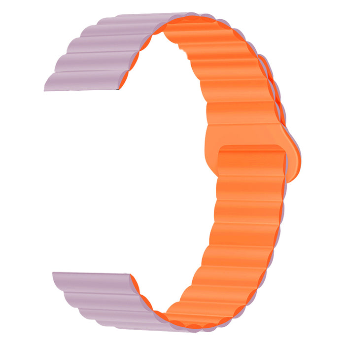 MAGNETIC STRAP WITH SILICONE COVER TRENDER Loop TR-ML20PKOR 20 mm PINK/ORANGE