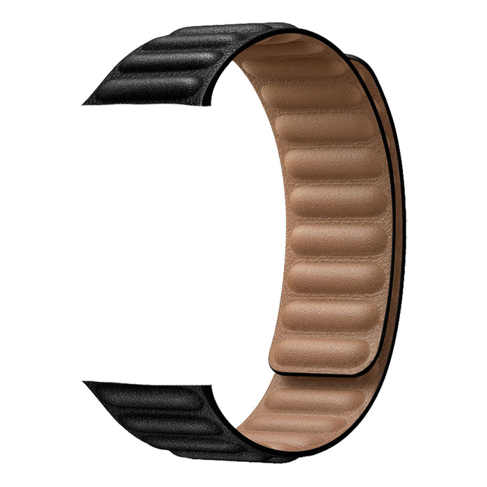 MAGNETIC STRAP WITH ECO LEATHER COVER TRENDER TR-AMS45BK APPLE 44/45 mm