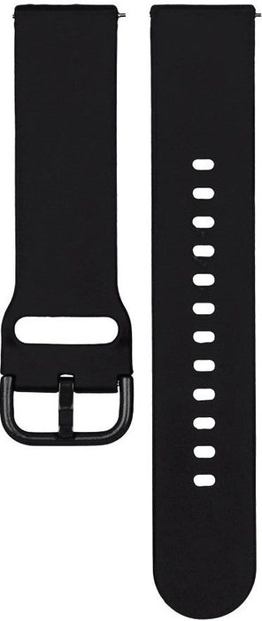 SILICONE STRAP TRENDER TR-SP20BK SPORT 20MM BLACK