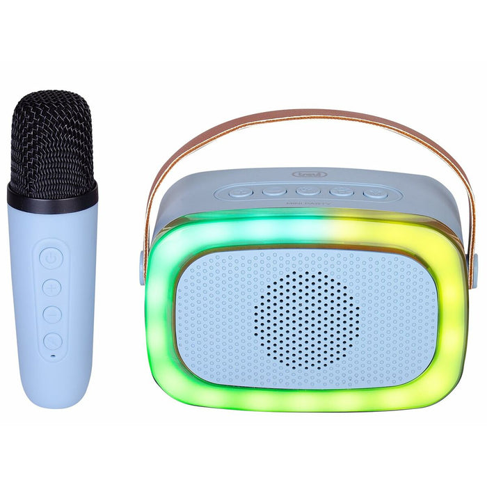 Speaker with Karaoke Microphone Trevi Trevi XR 8A01 MINI PARTY