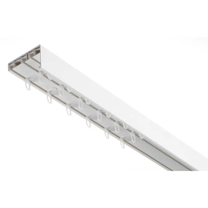 TRI-CHANNEL PVC MOLDING WITH FRONT GARDINIA 210 CM. - Корнизи<<<Корнизи щори и пердета<<<Мебели и интериор<<<Praktiker