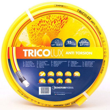 HOSE 25M 1/2" TRICOLUX ANTI TORSION