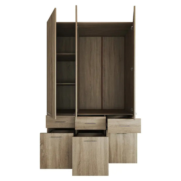 TRICRYL WARDROBE IRIM TRANS 120X190X52 CM. - Гардероби<<<Мебели и обков<<<Мебели и интериор<<<Praktiker