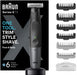 Trimmer Braun XT5300 - Тримери<<<Лична грижа<<<Уреди за здраве и красота<<<TechMart&&&Тримери<<<За тялото<<<Малки