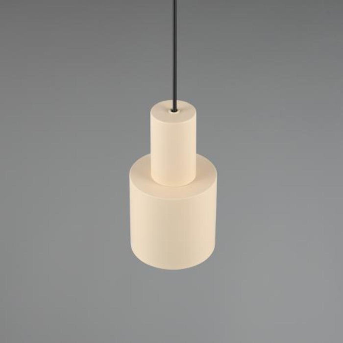 PENDEL AGUDO TRIO 1XE27 METAL LIGHT BEIGE