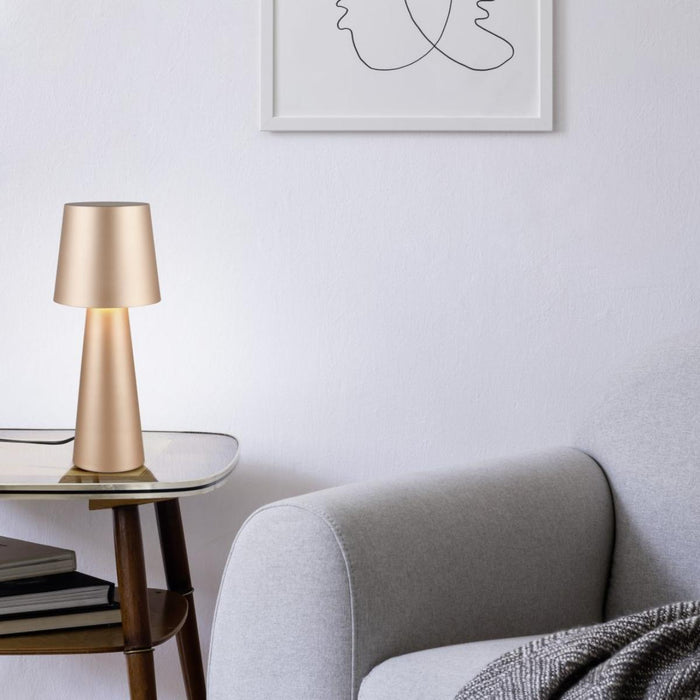 TABLE LAMP NUBIAN TRIO 1XE27 COFFEE