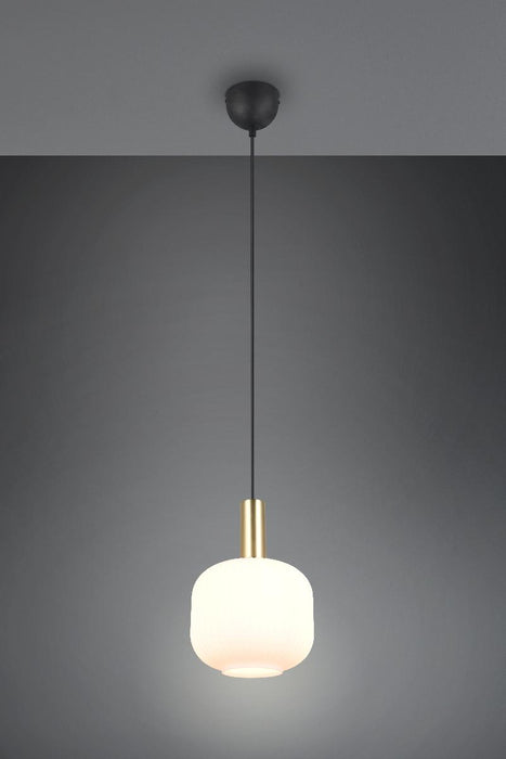 PENDANT DIVA TRIO 1XE27 METAL BRASS MAT