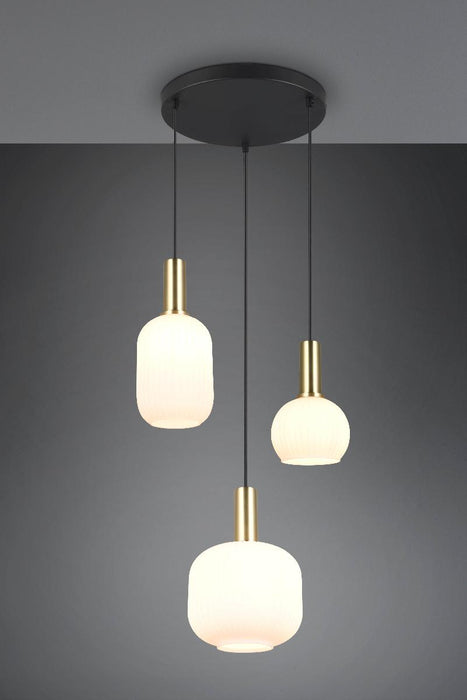 CHANDELIER DIVA TRIO 3XE27 METAL MATTE
