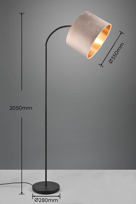 LAMP JULIETA 1XE27 GOLD TRIO