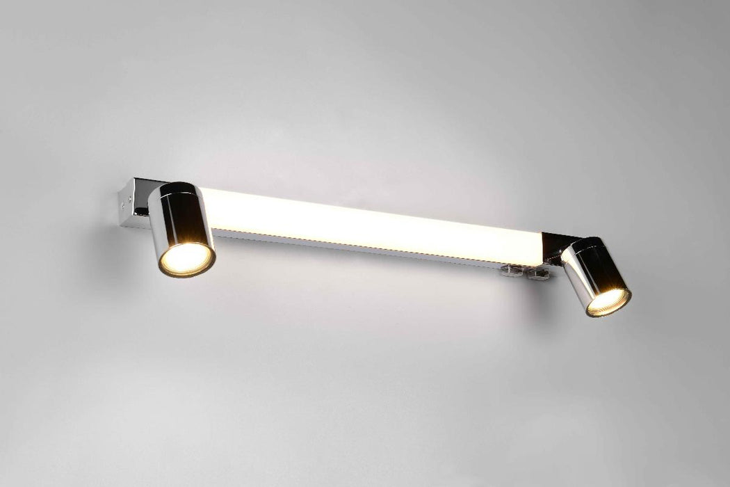 ENRICO BATHROOM SQUARE 6.5W+2XGU10 CHROME