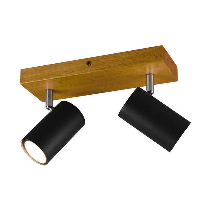 SPOT 2XGU10 MARLEY BLACK TRIO MARLEY