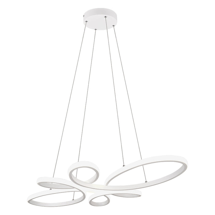 LED PENDANT 32W 3900LM 4000K WHITE TRIO FLY