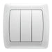 TRIPLE KEY VIKO BY PANASONIC Carmen - Ключове и контакти<<<Електроматериали<<<Praktiker&&&Ключове и