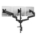 Triple monitor mount 17-32’’ Huanuo HNTS3B-UK - Monitor stands<<<IT Accessories<<<InnproXML