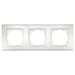 TRIPLE PEARL FRAME VIKO BY PANASONIC Linnera Life - Ключове и контакти<<<Електроматериали<<<Praktiker&&&Ключове и