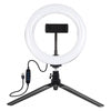 Tripod Mount Puluz with 20cm LED Ring Vlogging PKT3073B - Ring lights<<<Photo studio<<<Photo and cameras<<<InnproXML