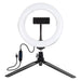Tripod Mount Puluz with 20cm LED Ring Vlogging PKT3073B - Ring lights<<<Photo studio<<<Photo and cameras<<<InnproXML