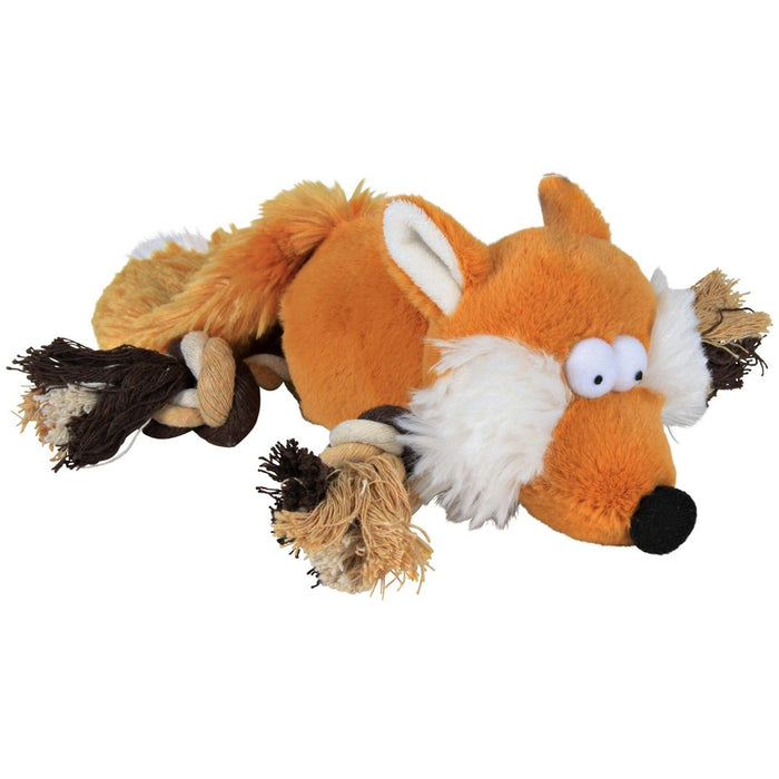 Soft toy for dogs Trixie Polyester Plush Fox 34 cm Brown