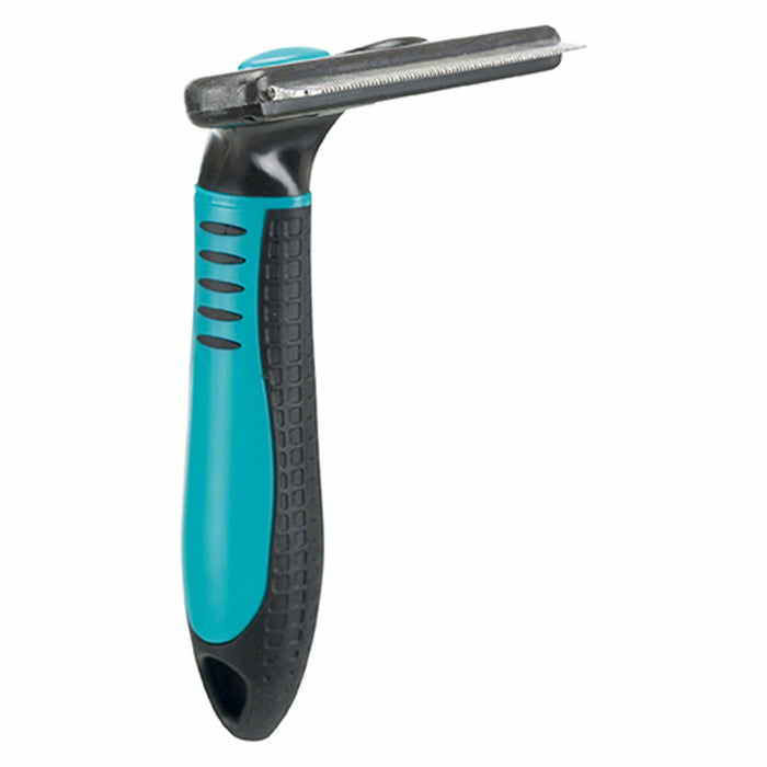 Backcombing brush Trixie Black Turquoise
