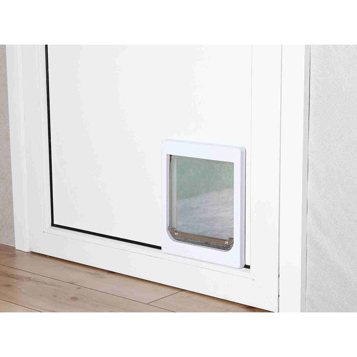 Cat Flap Trixie White Plastic 25 × 29 CM