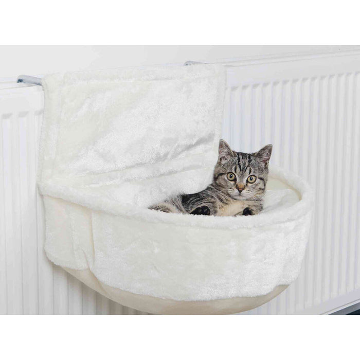 Cat Bed Trixie White 13 cm 45 x 13 x 33 cm Radiator