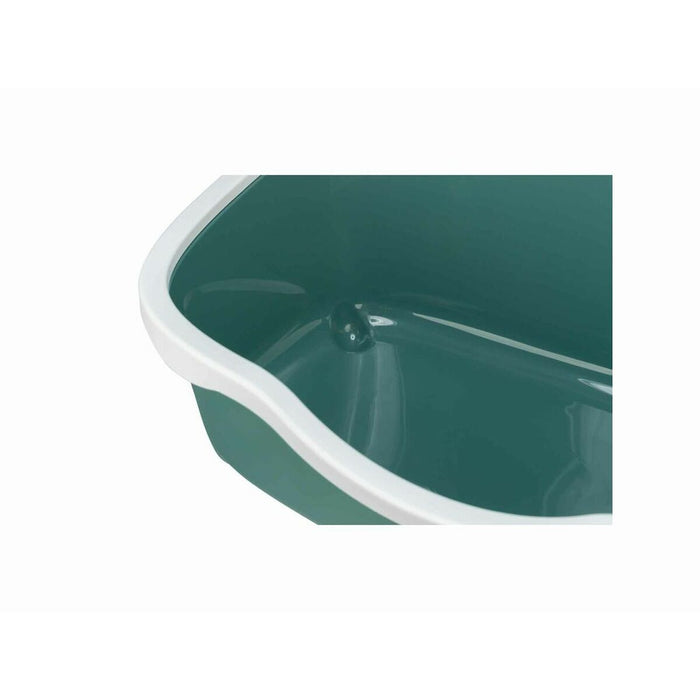 Cat Litter Box Trixie Davio White Green Plastic 56 x 26 x 39 cm