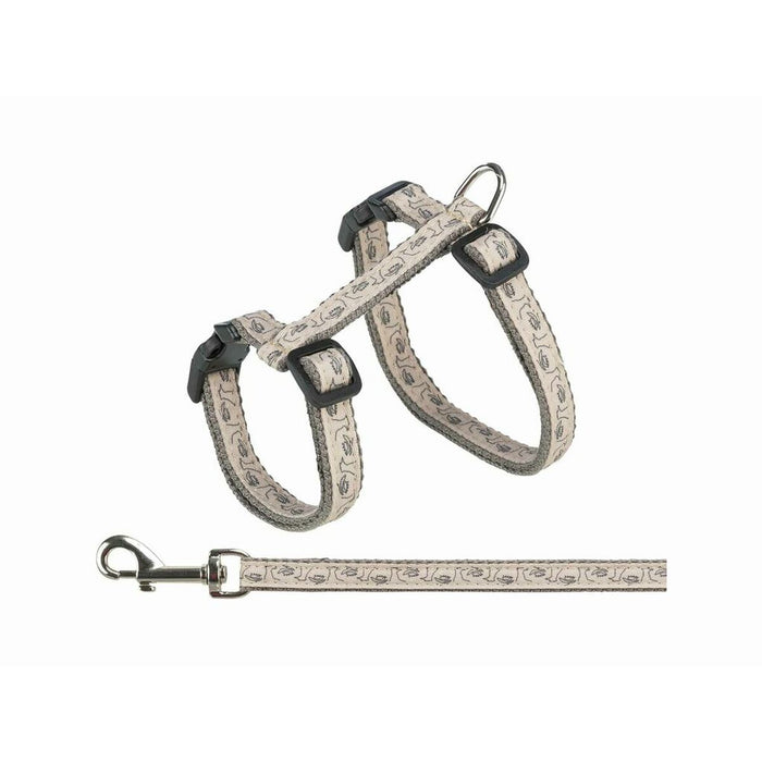 Cat Harness Trixie Beige Grey
